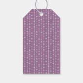 Paarse JOY Gift Labels | 10 stuks verpakking Cadeaulabel (Achterkant)