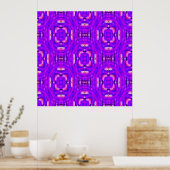 Paarse Joys.... Poster (Keuken)