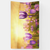 Paarse Jubilee Banner (Verticaal)