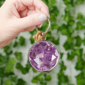 Paarse juwelen Sleutelhanger (Hand)