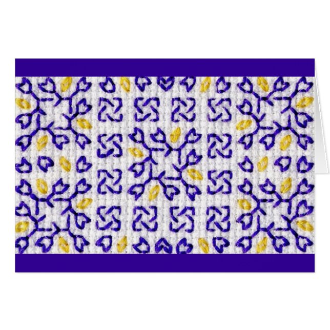 Paarse kaart 1 (Voorkant Horizontaal)