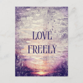 Paarse Kaart Aangepaste tekst verven