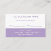 Paarse Kaart Herinnering (Voorkant)