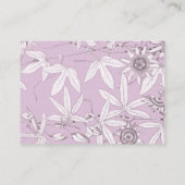 Paarse Kaart van de Informatie van de Registratie  (Achterkant)