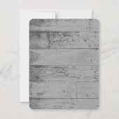 Paarse Kaart van het hartenhuwelijk RSVP (Achterkant)