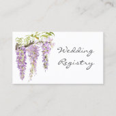 Paarse Kaart van het register van weddenschappen m Visitekaartje (Voorkant)