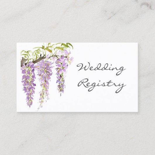 Paarse Kaart van het register van weddenschappen m Visitekaartje (Voorkant)