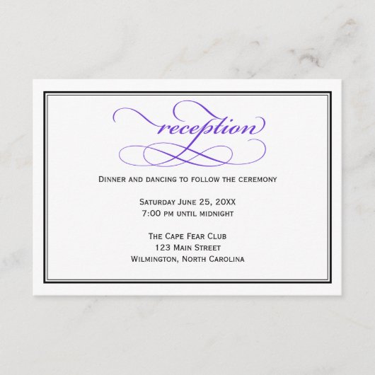 Paarse Kaart voor bevestiging van weddenschappen m (Voorkant)