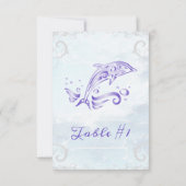 Paarse Kaart voor dolfijnweddenschappen (Achterkant)