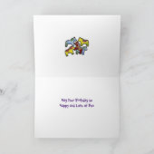 Paarse Kaarten Verjaardag (Binnen)