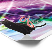 Paarse Kaleidoscoop Poster (Hoek)