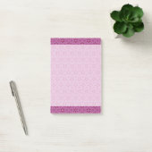 Paarse Kaleidoscopen Sticky Note Pad (Kantoor)