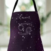 Paarse Kanker Dierenriem Teken Astrologie Schort