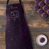 Paarse Kanker Dierenriem Teken Astrologie Schort