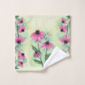 Paarse-kanonventilator Bad Handdoek (Wasdoekje)