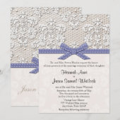 Paarse  kant en parelhoenders kaart (Voorkant / Achterkant)