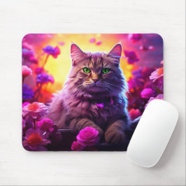 Paarse Kat Muismat – Perfect Cadeau voor Kat Liefh