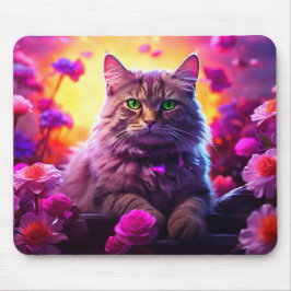 Paarse Kat Muismat – Perfect Cadeau voor Kat Liefh