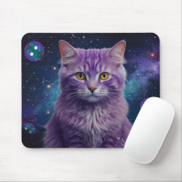 Paarse Kat Muismat – Perfecte Cadeau voor Kat Lief