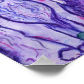 paarse kat poster (Hoek)