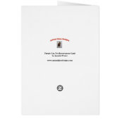 Paarse kat Sympathie Pet Loss (Achterkant)