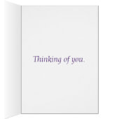 Paarse kat Sympathie Pet Loss (Binnen (Rechts))