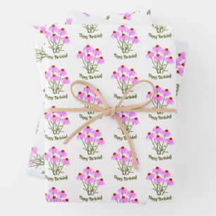 Paarse Kegel Inpakpapier Vellen