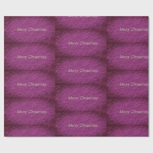 Paarse kerst cadeaupapier (Vlak)