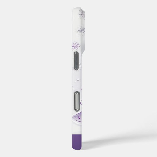 Paarse kerst Case-Mate iPhone case (Achterkant / Rechts)