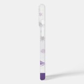 Paarse kerst Case-Mate iPhone case (Achterkant / Links)