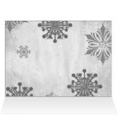 Paarse kerstcadeaufeestdag met kerstcadeaus Kaart (Binnen Horizontaal (Boven))