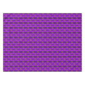 Paarse kerstdagen met gouden kerstdagen tafelkleed (Voorkant (Horizontaal))