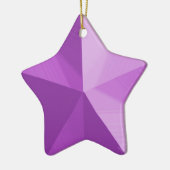 Paarse kerstfeestdag Ornament aanpassen (Links)