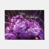 Paarse Kerstmis - deurmat (Voorkant)