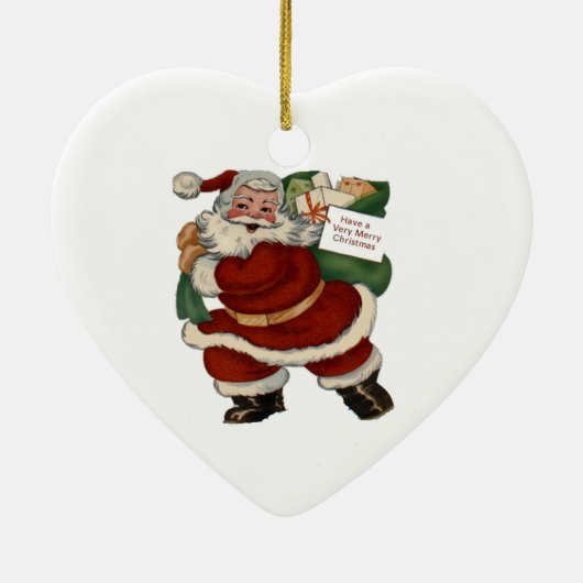 Paarse kerstversiering keramisch ornament (Achterkant)