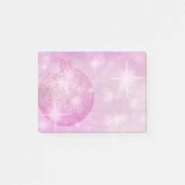 Paarse kerstversiering Post-it® notes 4 x 3