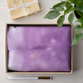 Paarse kerstwinter Wonderland Tissuepapier (Geschenk)