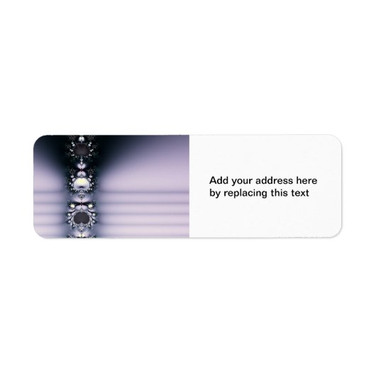 Paarse Ketting Etiket (Voorkant)