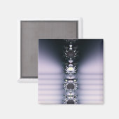 Paarse ketting magneet (Voorkant / Achterkant)