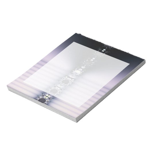 Paarse Ketting Notitieblok (Linkerzijde)