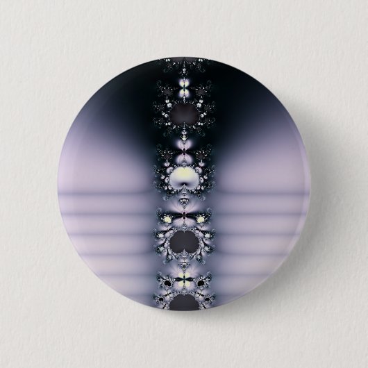 Paarse Ketting Ronde Button 5,7 Cm (Voorkant)