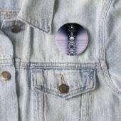 Paarse Ketting Ronde Button 5,7 Cm (In situ)