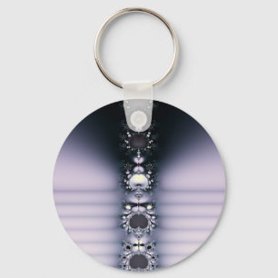 Paarse Ketting Sleutelhanger