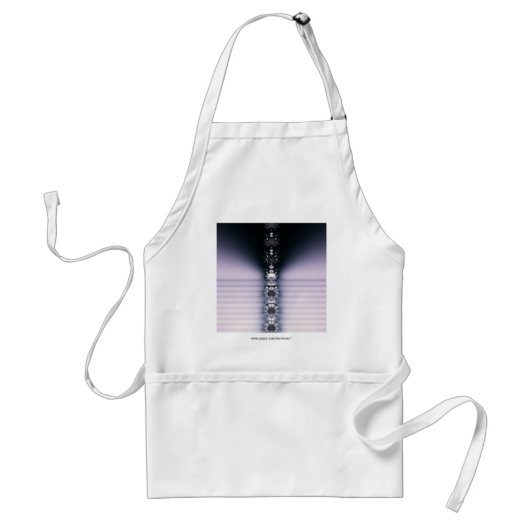 Paarse Ketting Standaard Schort (Voorkant)