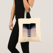 Paarse ketting tote bag (Voorkant (product))