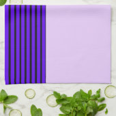 Paarse keukenhanddoek (Gevouwen)