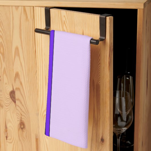 Paarse keukenhanddoek (Derde Gevouwen)