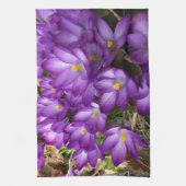 Paarse keukenhanddoeken (Verticaal)