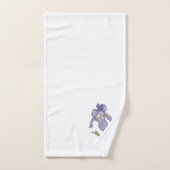 Paarse keukenset voor het trapsgewijs schilderen v bad handdoek (Handdoek)