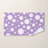 Paarse keukenset voor spots bad handdoek (Handdoek)